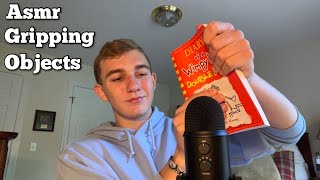 Asmr gripping and grasping random objects