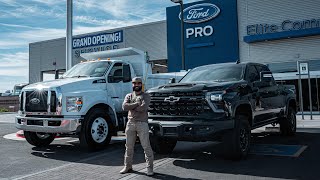 2025 Ford Dump Truck in beast mode