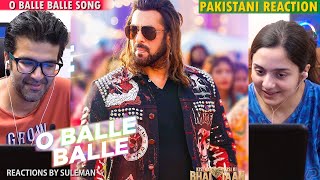 Pakistani Couple Reacts To O Balle Balle - Kisi Ka Bhai Kisi Ki Jaan | Salman Khan | Sukhbir |Kumaar