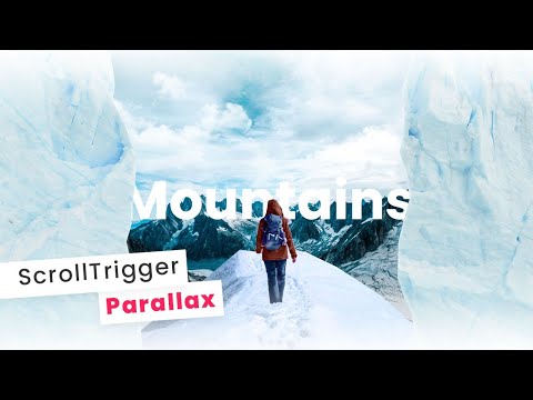 Parallax Effect Using GSAP ScrollTrigger | GSAP Parallax Background ...