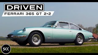 FERRARI 365GT 2+2 | 365 GT 1970 - Test drive in top gear - Queen Mary | V12 Engine sound | SCC TV