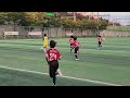 u9 무원fc vs 일산아리 연습경기 전반전