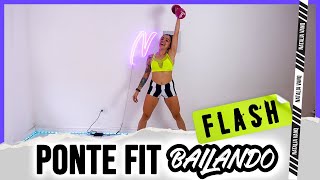 💪🏽 BAILE FIT FLASH en CASA #12 Cardio Dance QUEMA calorías - Zumba Dance Class - Natalia Vanq