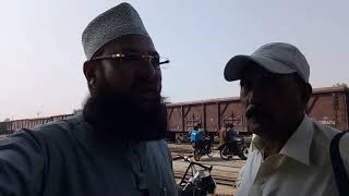 Kotri Railway Phatak ka manzar visit by Aijaz khaliqکوٹری ریلوے پھاٹک