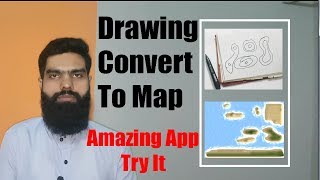 Drawing Convert to Map Amazing App | Top Amazing App