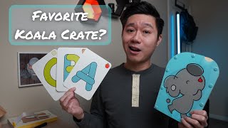 KiwiCo Koala Crate Alphabet Play Review and Unboxing