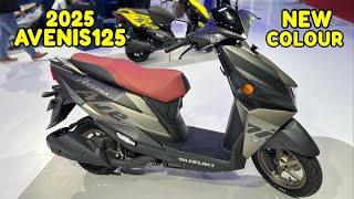 2025 Suzuki Avenis 125 New Colour Launched At Auto Expo 2025 | Bharat Mobility Global Expo 2025