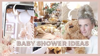 *NEW*  BABY SHOWER IDEAS | BOHO BABY SHOWER | BABY SHOWER ON A BUDGET