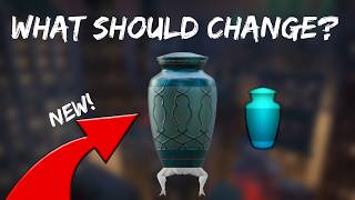 *already fixed* What went right, and what went wrong with the spirit urn's rework?