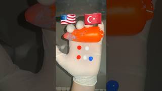 Amerika ve Türkiye’nin Renkleri Karışırsa Ne Olur? #türkiye #abd #renk