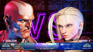 Torimeshi (Dhalsim) vs Akira (Cammy)：鶏めし（ダルシム）vs あきら（キャミィ）