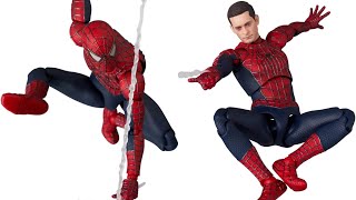 New Mafex Spiderman no way home tobey action figure fully revealed preorder info