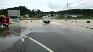 宮城県栗原市築館イモゾネ川水害