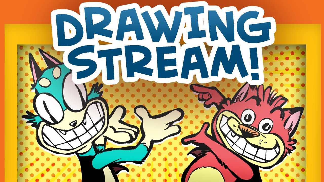 First Drawing Stream Youtube