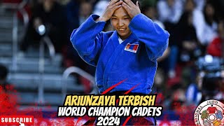 Ariunzaya TERBISH (MGL) I Gold Medalist 🥇 -57 KG I World Championships Cadets 2024