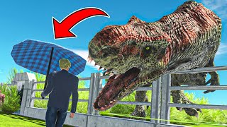 When a T-REX Escapes His Cage in ARBS! (How?)