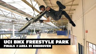 UCI BMX Freestyle Park Contest @ Area 51 Eindhoven – Finals Highlights