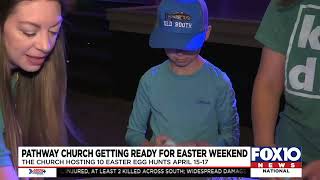 Pathway Church preps for 10 egg hunts on Easter weekend