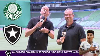 Globo Esporte Notícias Palmeiras x Botafogo no Allianz Parque #botafogo #brasileirão