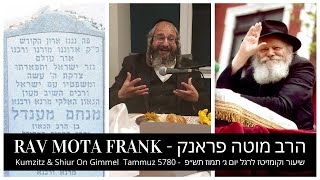 FULL VIDEO: Kumzitz \u0026 Farbrengen With Rav Mota Frank For The Lubavitcher Rebbe's 26th Yartzeit