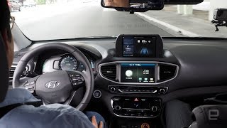 Hyundai unveils its self-driving car at CES 2017 || Hyundai reveals Ioniq self-driving concept car