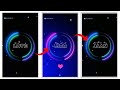 How To Make Neon Light Circle Name Draw Status editing alight motion |WhatsApp Status kese banaye |