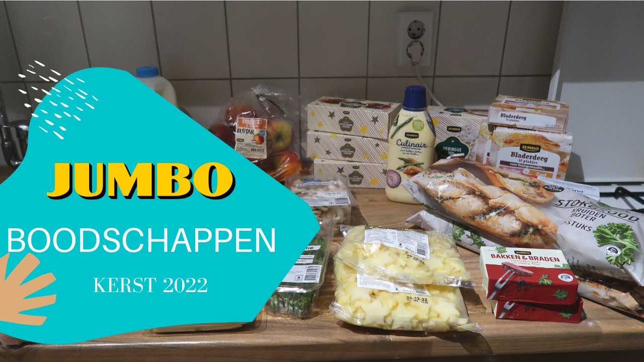 JUMBO BOODSCHAPPEN SHOPLOG KERSTEDITIE 2022 - YouTube