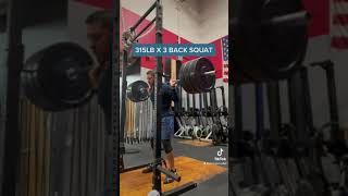 315LB Back Squat X 3 | Dr. Chris Garcia