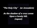 Download The Holy City Jerusalem song LYRICS WORDS BEST TOP PALM SUNDAY EASTER TREND Lent Religion SING ALONG To Mp4 3Gp Full HD Video 2