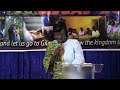 Sunday service with Apostle Andrew Wutawunashe.