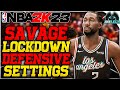 NBA 2K23 Tips: Crazy Best Lockdown Defensive Settings That Make People Quit The Game!