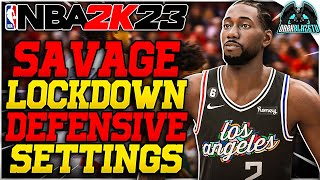 NBA 2K23 Tips: Crazy Best Lockdown Defensive Settings That Make People Quit The Game!