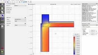 A WinWatt Agros2D modul használata, külső fal és födém csatlakozása + attika fal