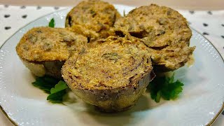 IF YOU WANT TO AMAZE YOUR GUESTS, MAKE STUFFED ARTICHOKES IN A PAN - VERY GOOD SICILIAN RECIPE