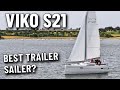 VIKO S21 TRAILER SAILER | Boat Review + Test Sail