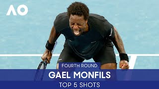 Gael Monfils | Top 5 Shots (4R) | Australian Open 2022
