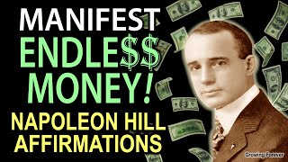 The SECRET To Manifest MONEY! Napoleon Hill Affirmations - Wealth While You Sleep Meditation