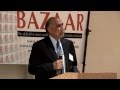 Frank Islam receiving the American Bazaar Philanthropy Award