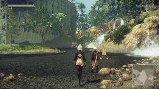 NieR Automata 4K Test GTX Titan X SLI  (Maxwell) Featuring 2B's Butt