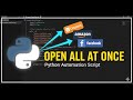 Python Automation: Open Your Daily Websites in 1 Click (Beginner)
