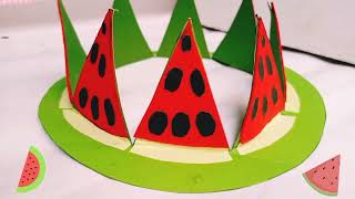 Watermelon Crown/ Summer season activities for your kids