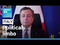 Italy left in political limbo as president refuses Prime Minister Draghi's resignation • FRANCE 24