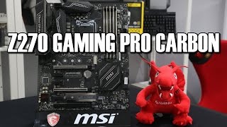 MSI Z270 Gaming Pro Carbon Kaby Lake Motherboard