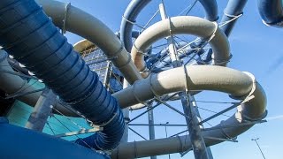 Park Wodny Zielona Góra - Anaconda Waterslide Onride POV