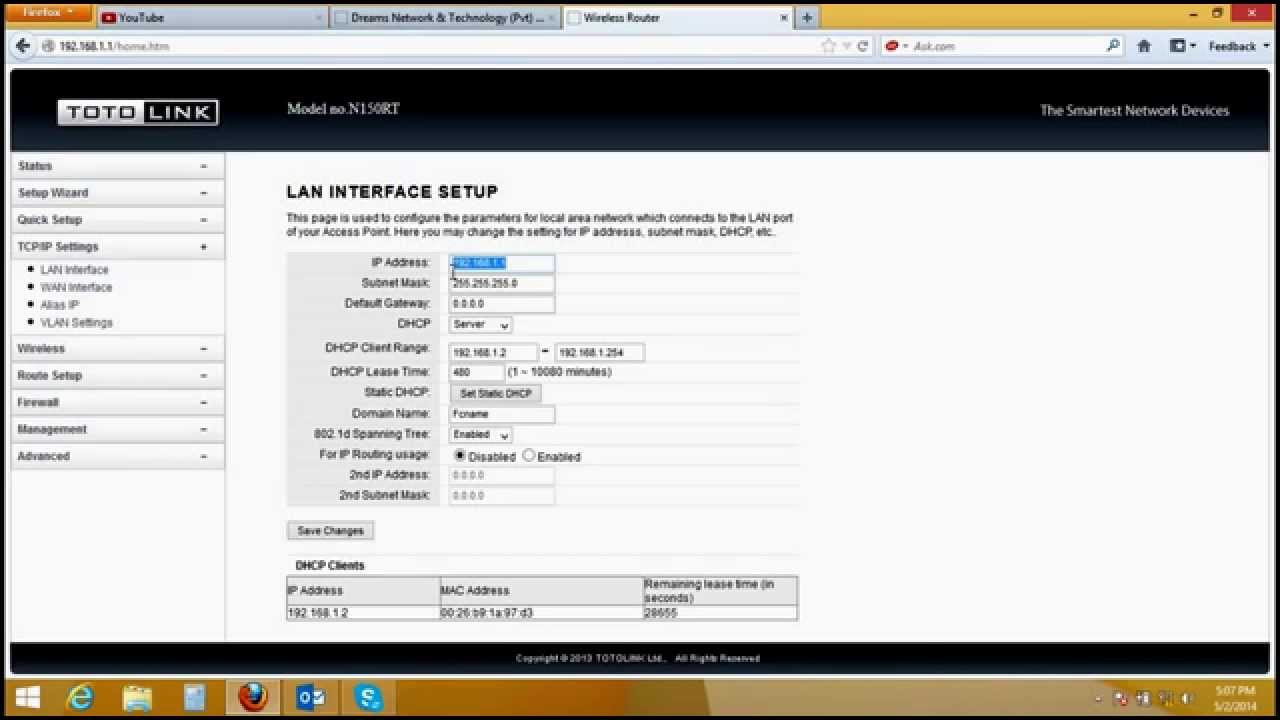 Totolink Client Mode Setup Youtube Totolink Client Mode Setup Youtube