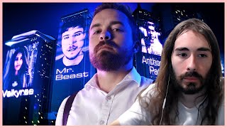Insane Creator Scam Moistcr1tikal reacts to Coffeezilla