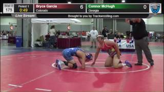 1109 Schoolboy 175 Bryce Garcia Colorado vs Connor McHugh Georgia 8570466104