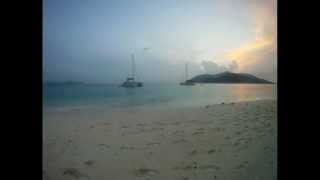 Odyssey Expeditions - Sandy Cay at Sunset