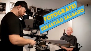 Fotografei o Sebastião Salgado em analógico e grande formato