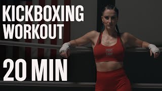 20-Minute Cardio Kickboxing Workout | Get Ready to SWEAT!!